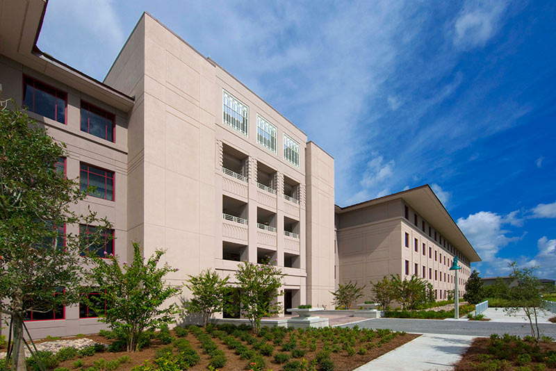 Exterior photo of Ave Maria University Housing building