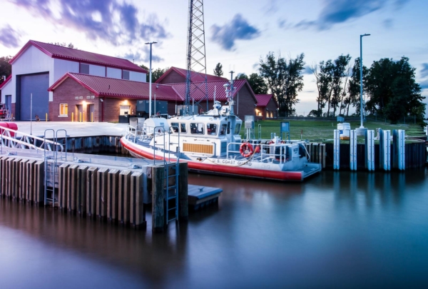 Dock at USCG Station Fairport