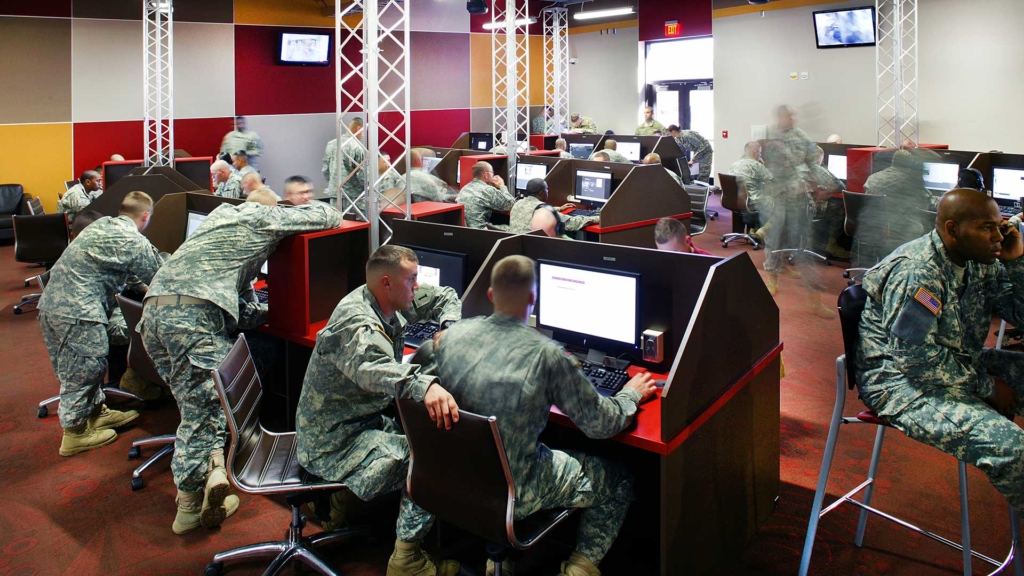 Warrior Zone in use by service members