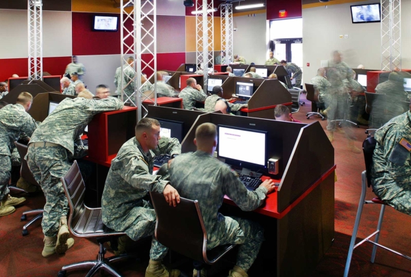 Warrior Zone in use by service members