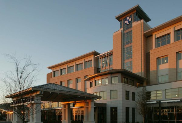 Exterior photo of Baptist Medical Center South