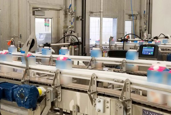 Hood Dairy packaging line