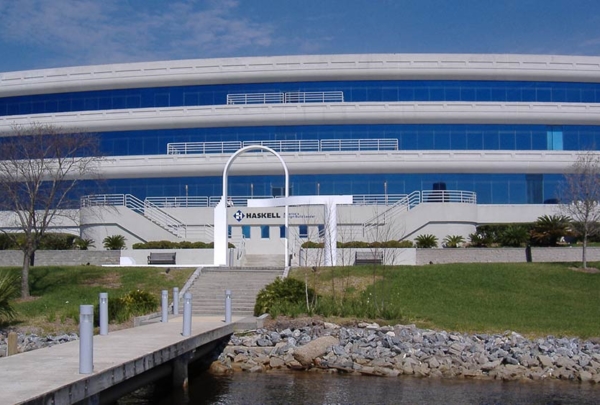 Haskell headquarters building in Jacksonville, FL.