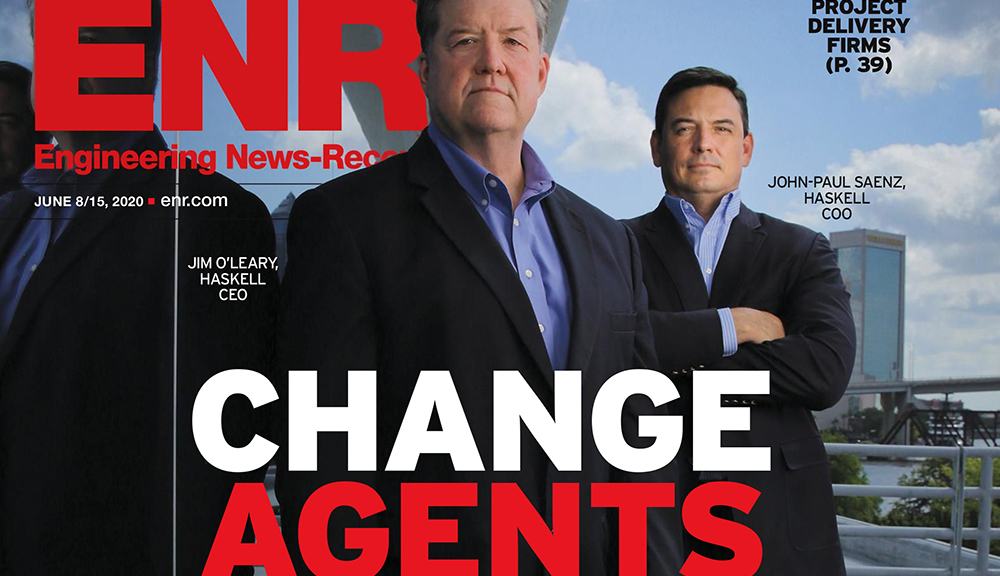 ENR Cover Change Agents Jim O'Leary and John-Paul Saenz