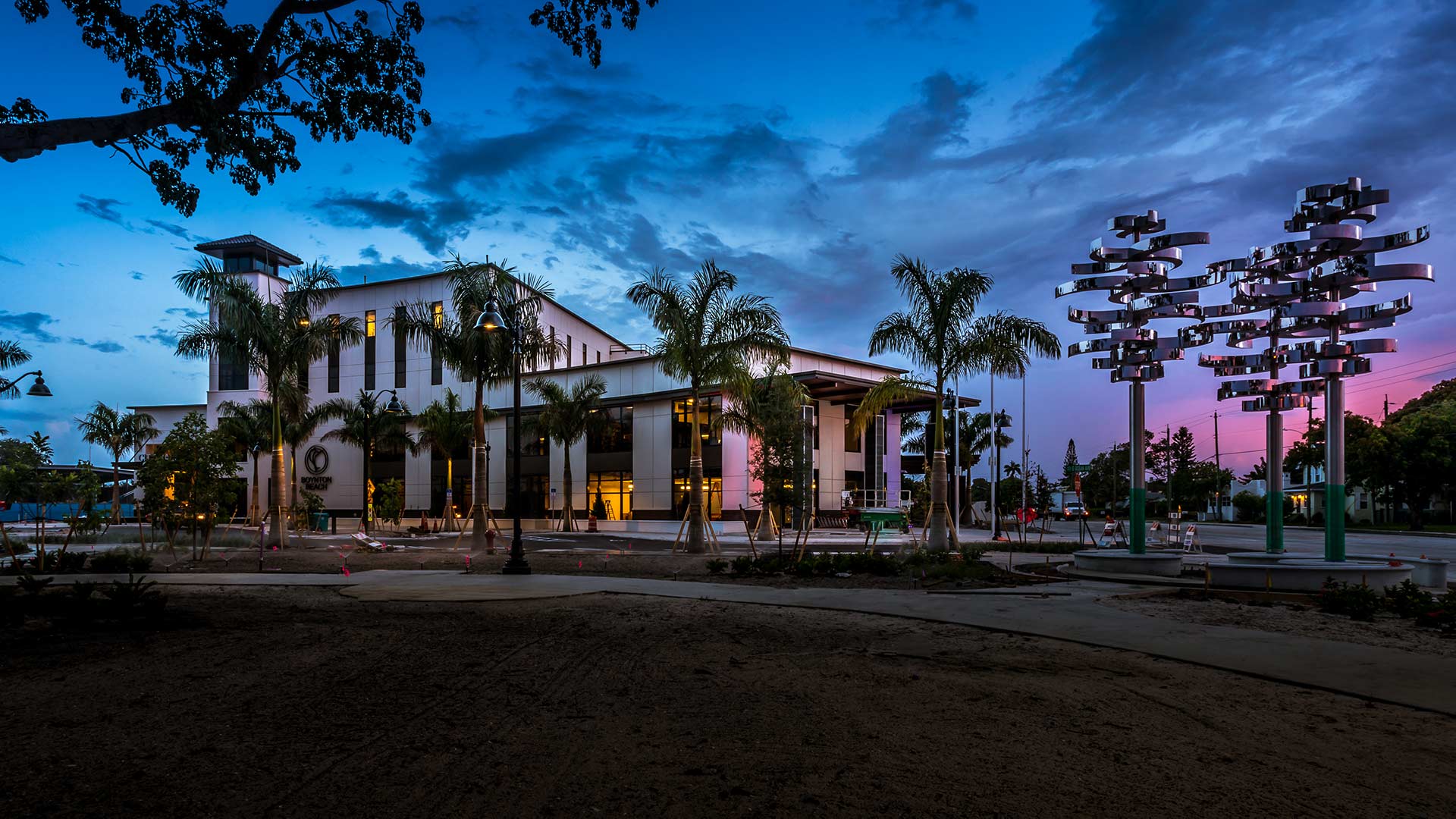 Boynton Beach City Hall and Library Boynton Beach, Florida
