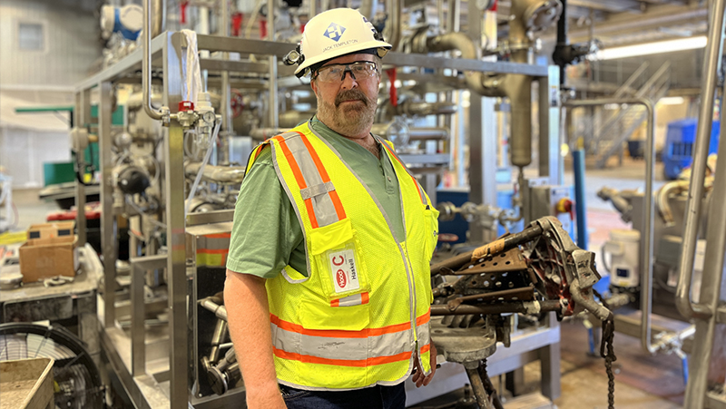 Haskell Subject Matter Expert Jack Templeton is a field engineer with the uncommon ability to manage contractors and schedules.