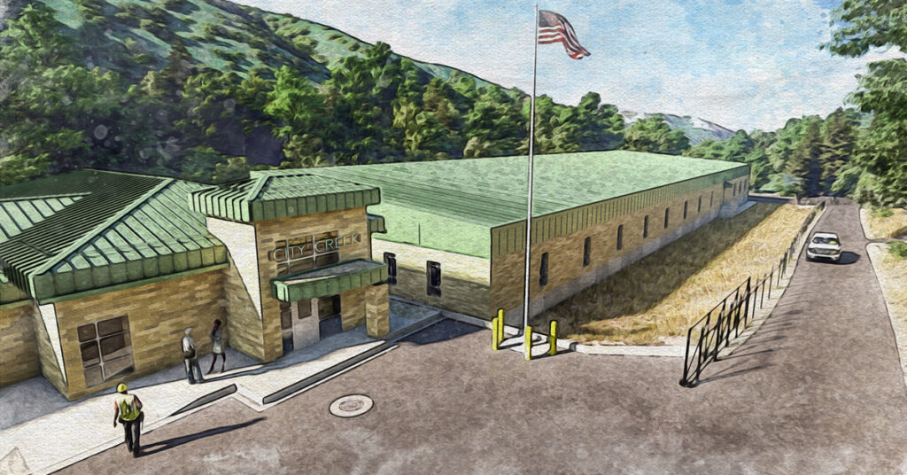 Salt Lake City Department of Public Utilities (SLCDPU) Rendering