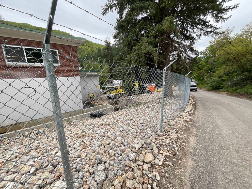 Access to the WTP is only accessible by a 3 ½ mile one-way road up to the top of the Canyon. 