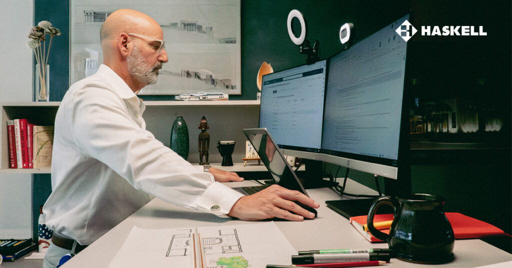 Larry Levis is Haskell’s Regional Architecture and Engineering (AE) Design Principal and a member of the company’s Planning & Design Collaborative (P&DC). 