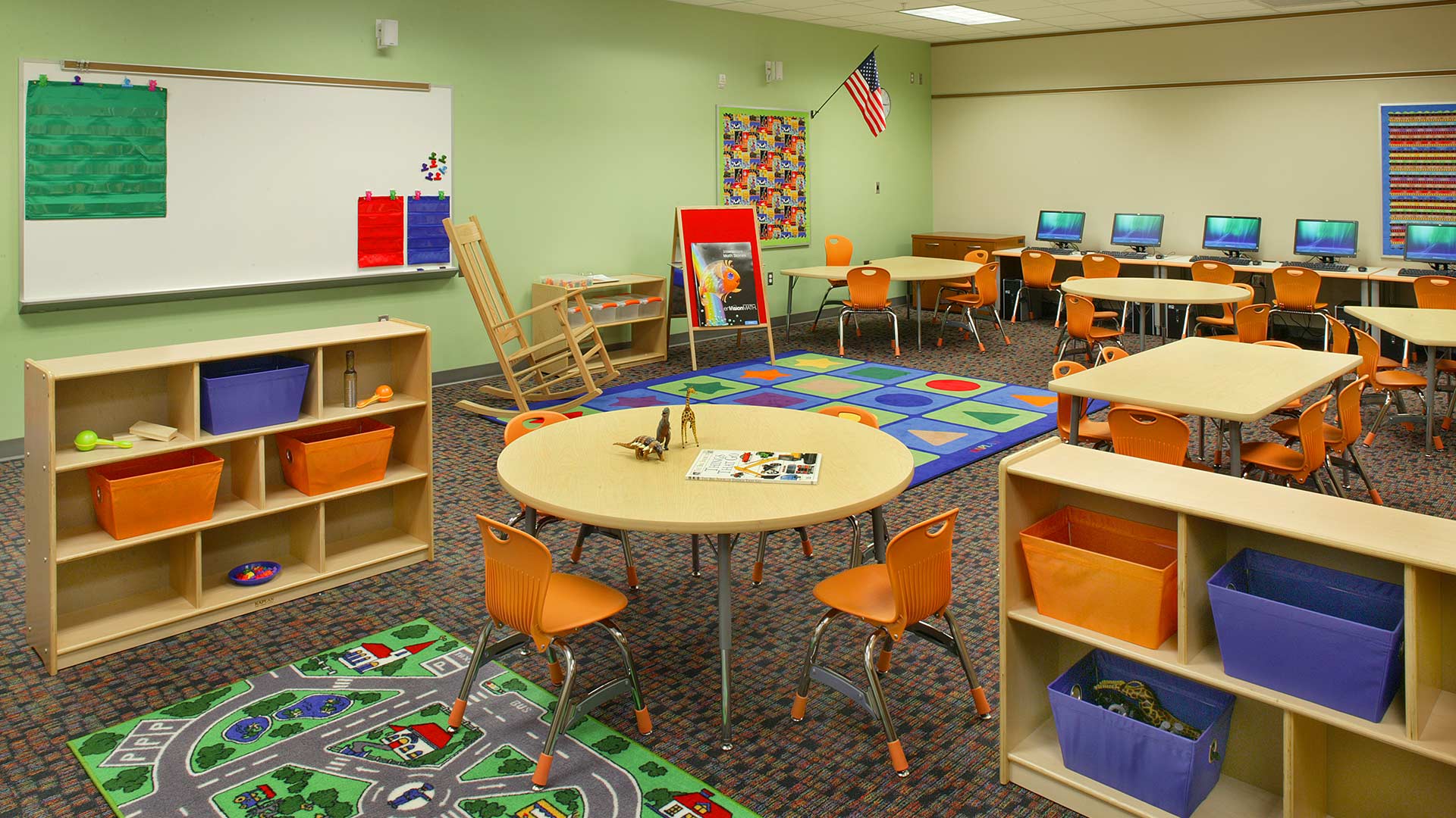 Classroom rendering|Tiger Academy Aerial|