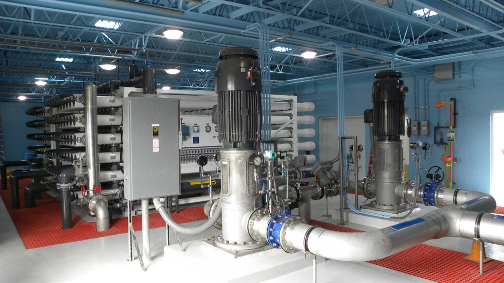 Interior photo of tubes