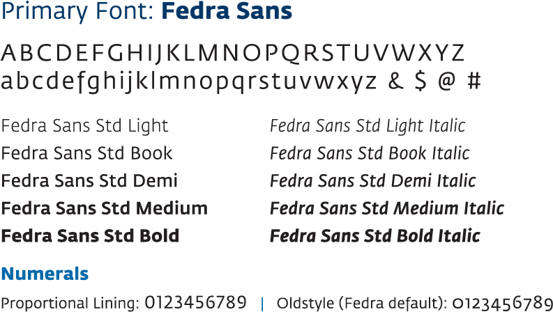 Haskell Fedra Sans Serif Font