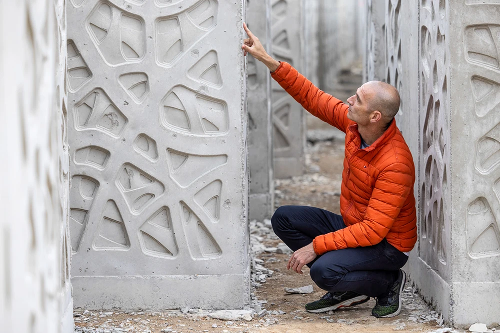Dr. Ido Sella and the late Dr. Shimrit Perkol-Finkel developed a patented admixture and surface treatment that changes the chemistry, texture and structure of concrete infrastructure so that marine organisms can settle and develop.