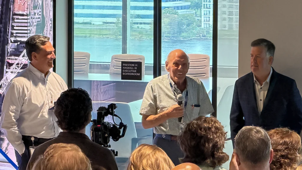 40-Year Team Member: Sharing a Moment with Preston Haskell 