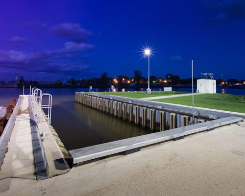 Finger Piers at USCG Station Fairport