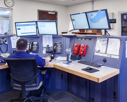 Operations Center at USCG Station Fairport