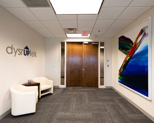 Interior entry of the Atlanta office