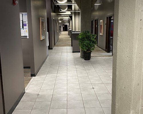 Hallway in the Beloit office