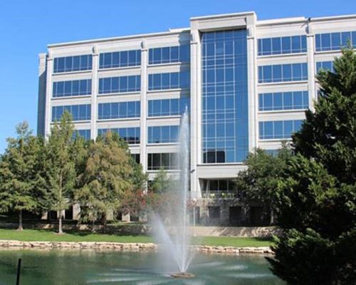 Exterior photo of front of Dallas office