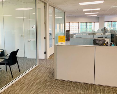 Interior view of San Diego office