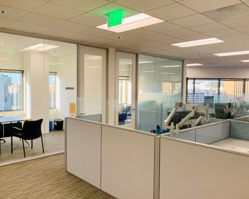 Interior view of San Diego office