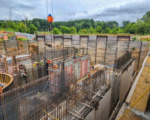 Mount Holly Pump Station and Dual Force Mains - Project Profile Site Photo