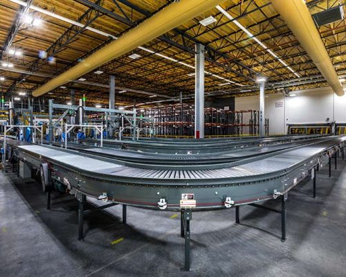 Interior of Big Lots! Distribution Center