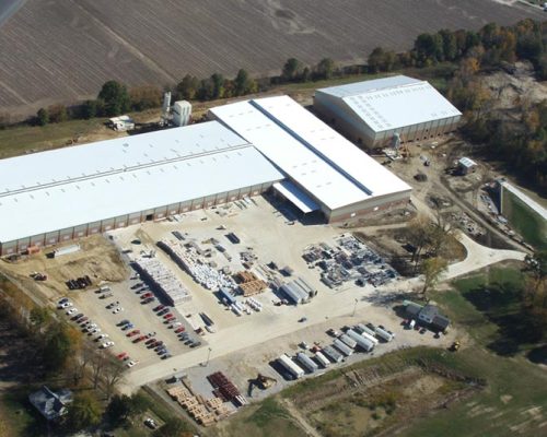 Aerial photo of Boral Brick