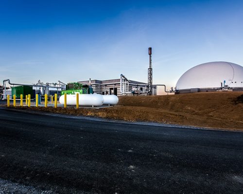 Exterior view of the Frederick-Winchester Service Authority Green Energy Facility