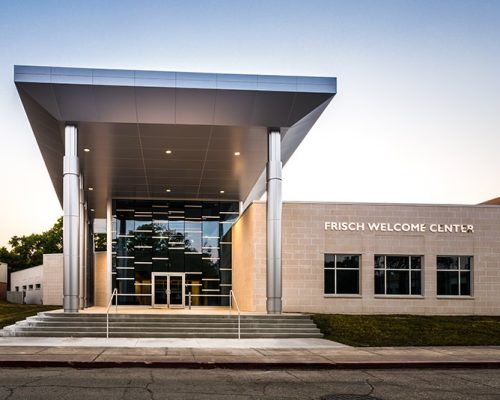 Frisch Welcome Center exterior