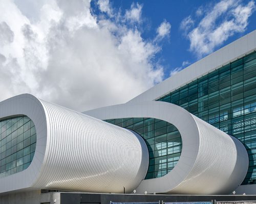 Exterior of NCL passenger terminal